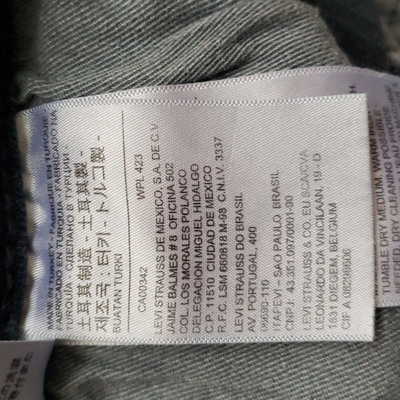 Levi's 510 Men's Denim Jeans - Picture 5 of 11